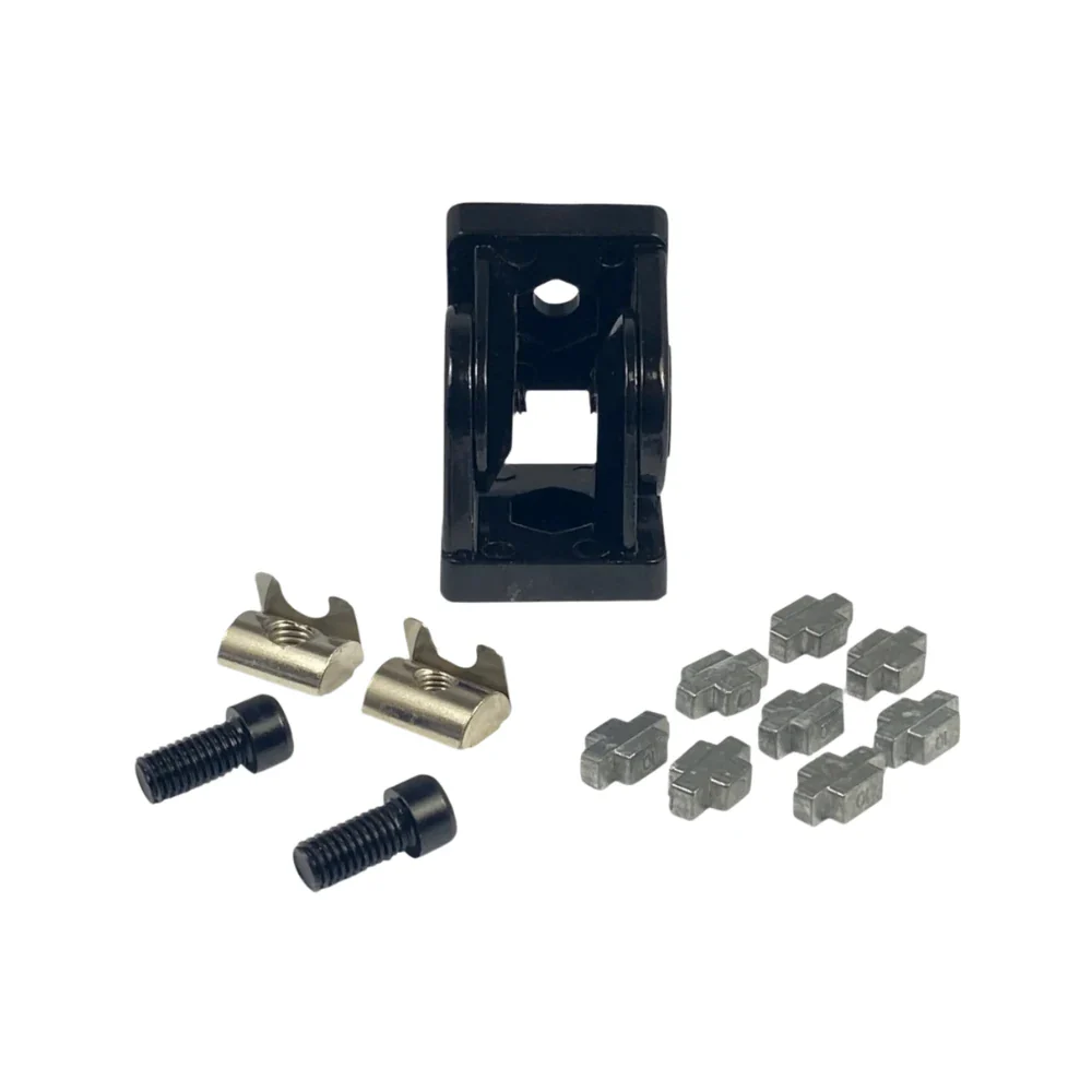 40x40 Swivel Joint for 8mm Aluminium Extruded Profiles
