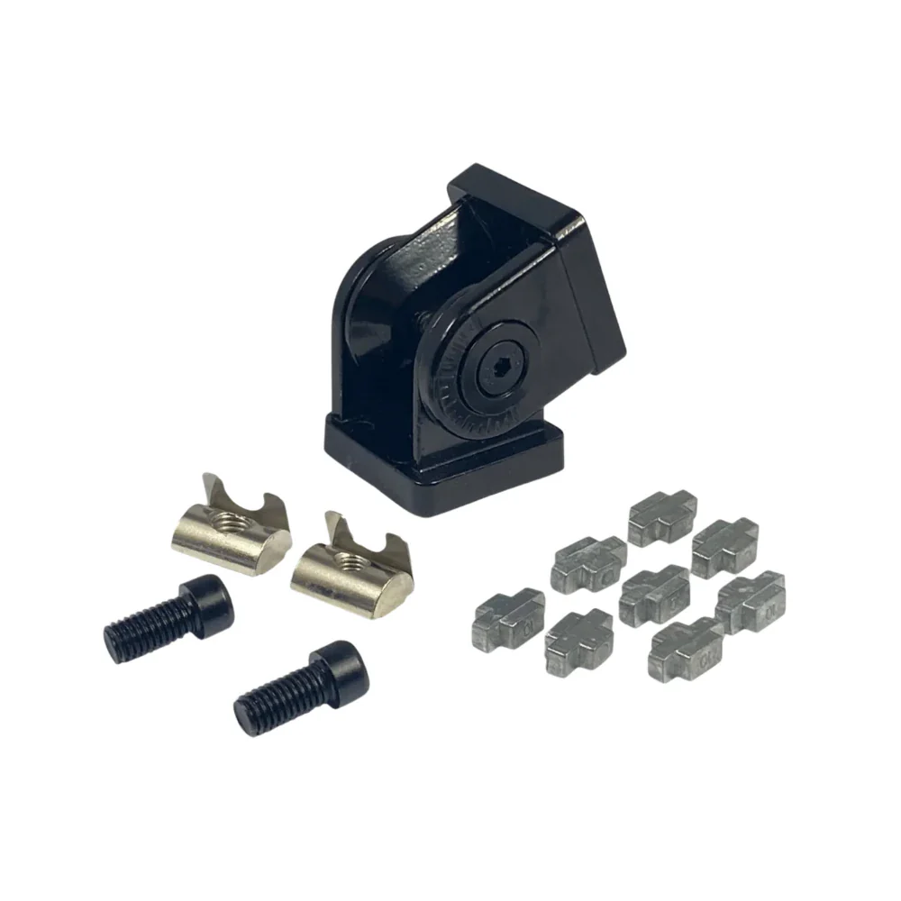 40x40 Swivel Joint for 8mm Aluminium Extruded Profiles - Image 3