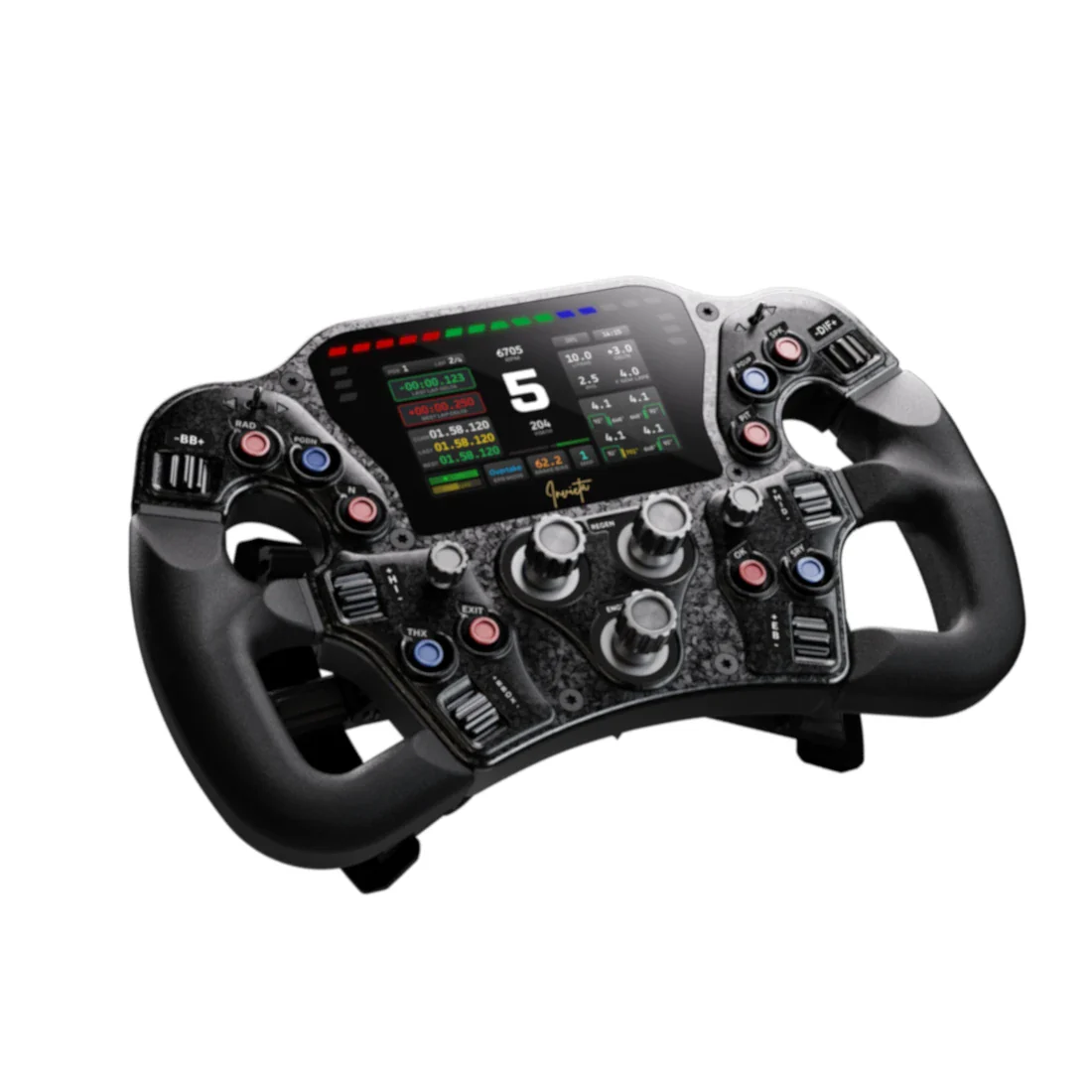 Asetek Invicta GT/Formula Wheel - Closed D - Stealth Purple - Image 3