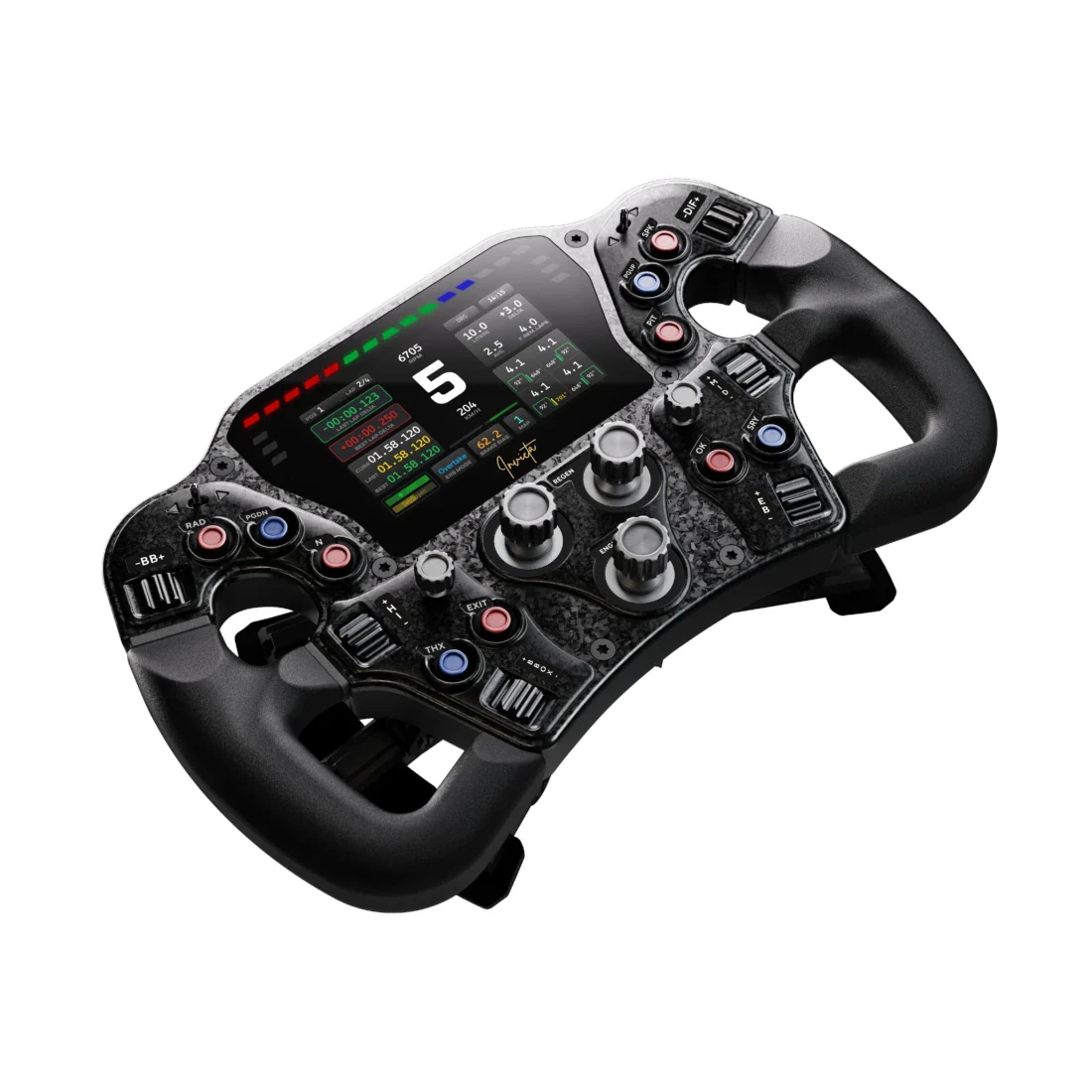 Asetek Invicta GT/Formula Wheel - Closed D - Stealth Purple - Image 6