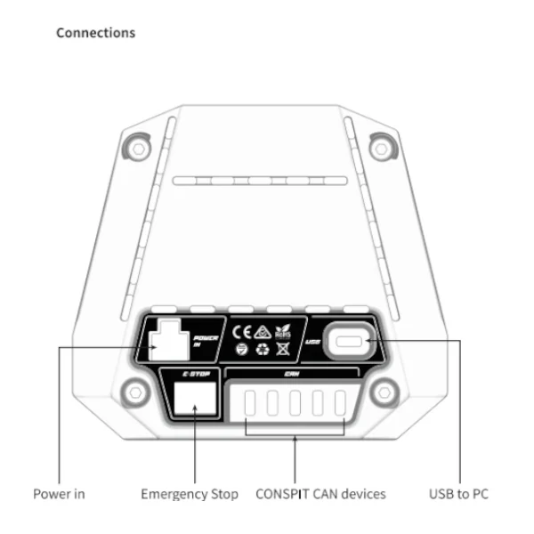 Conspit Ares Platinum Wheel Base (20Nm) - Image 8