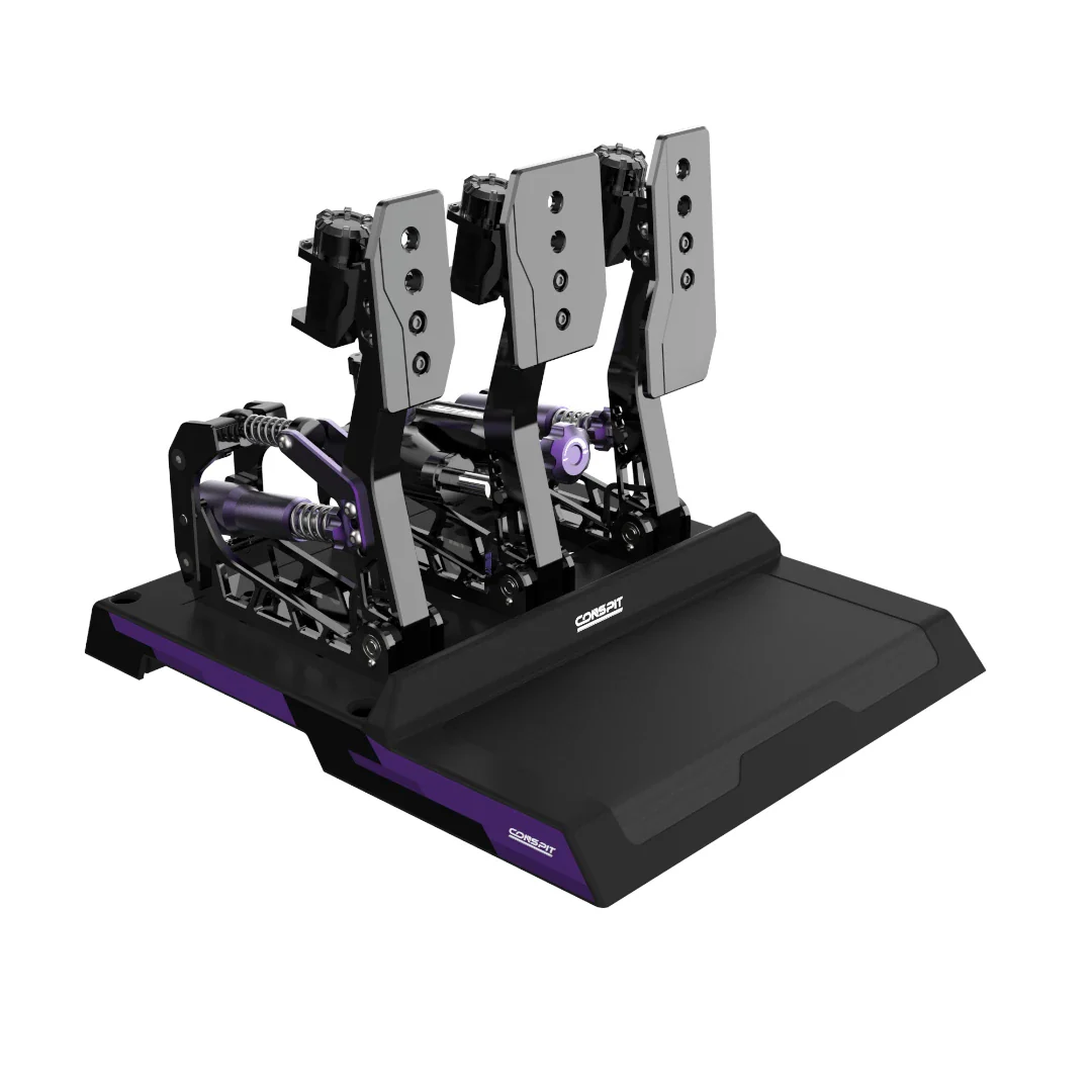 Conspit CPP Lite Hydraulic Haptic 3 Pedal Set - Image 3