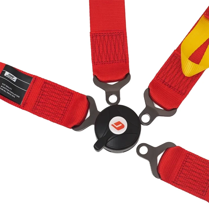 DOF Reality 4-Point Harness (Red) - Image 2
