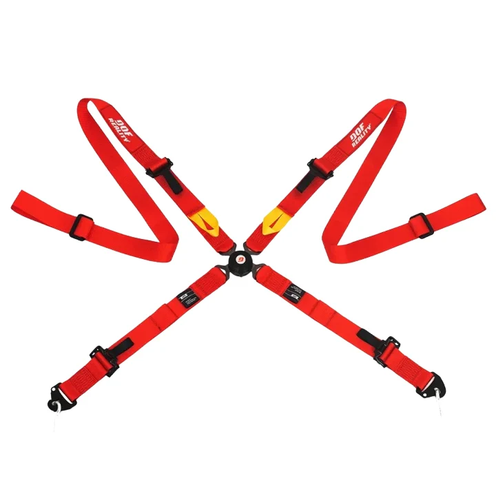 DOF Reality 4-Point Harness (Red) - Image 4