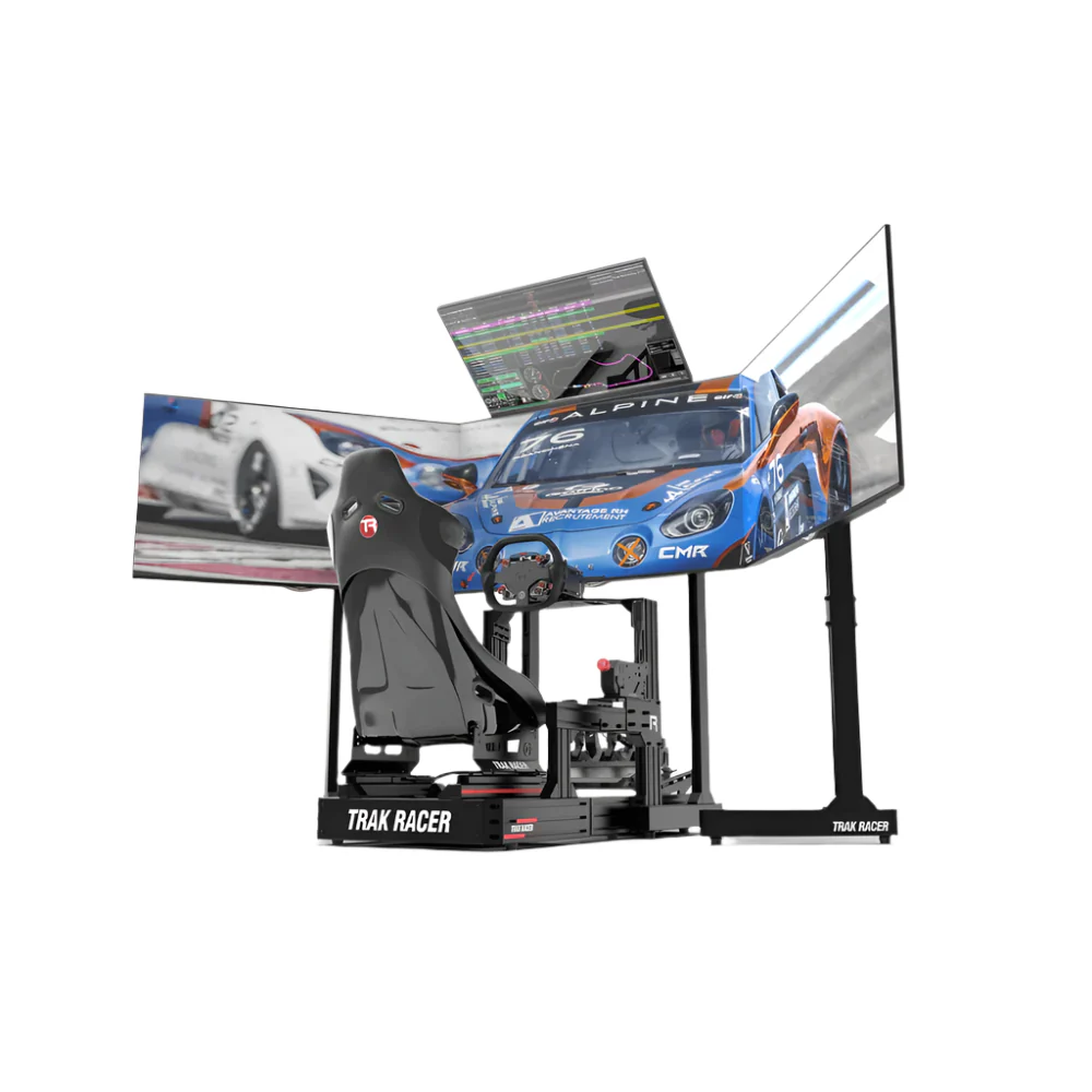 Freestanding Quad (4) Monitor Stand with Extra Leg Supports - Image 2