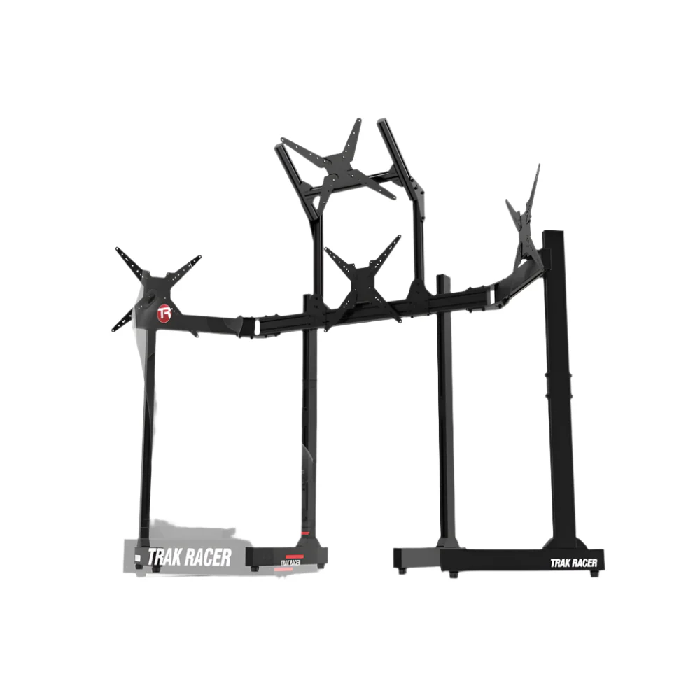 Freestanding Triple (3) Monitor Stand with Extra Leg Supports - Image 5