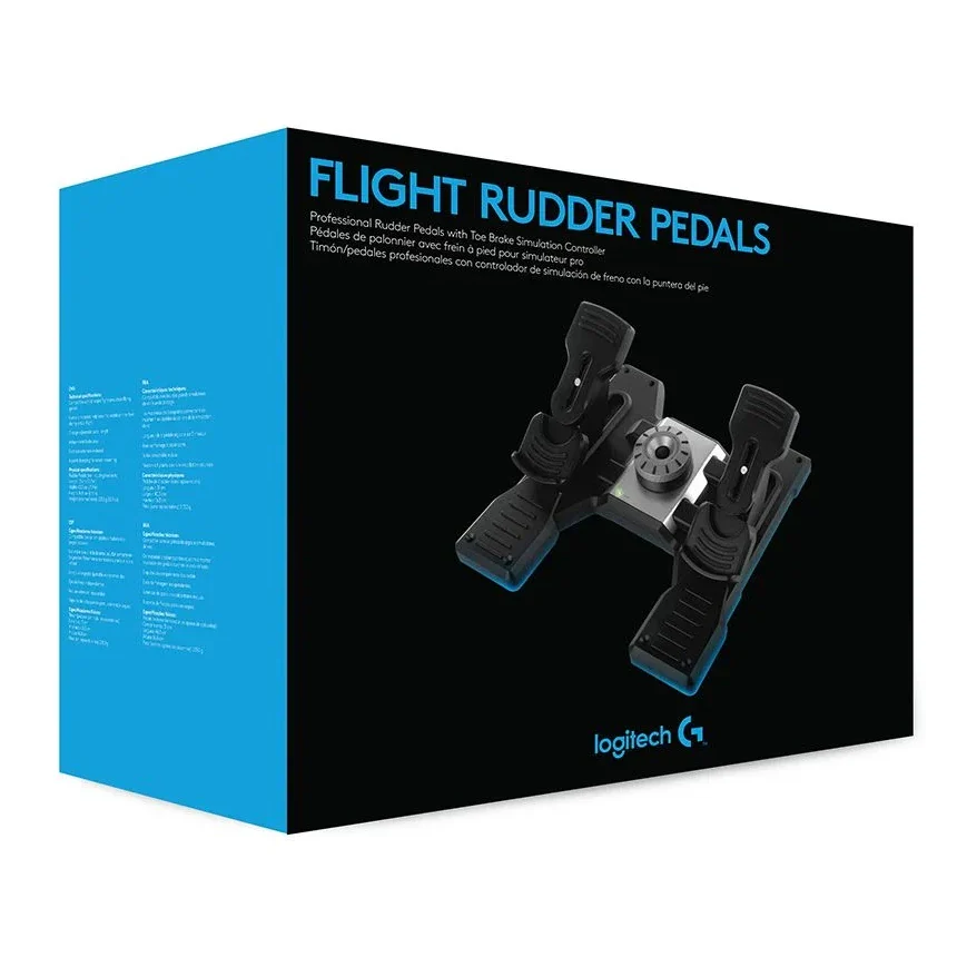 Logitech G PRO Flight Rudder Pedals - Image 4