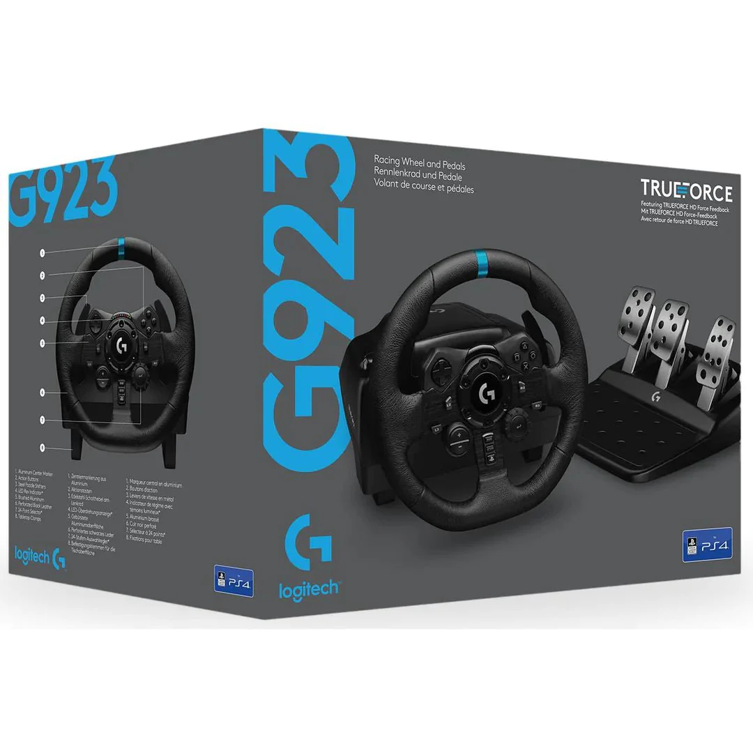 Logitech G923 TRUEFORCE Racing Wheel and Pedals for PlayStation (PS5/4/3) & PC - Image 7