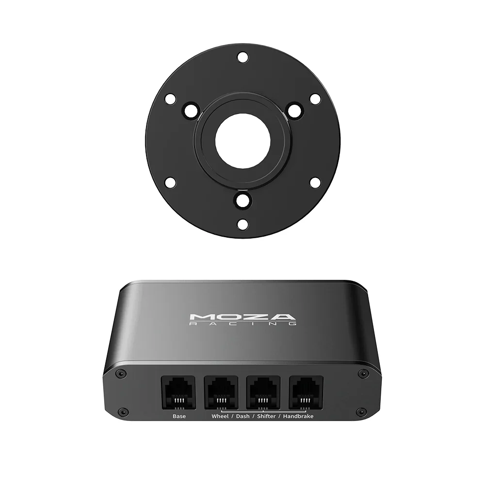 MOZA Universal Hub and Third Party Wheel Base Mount Adapter Bundle - Image 2