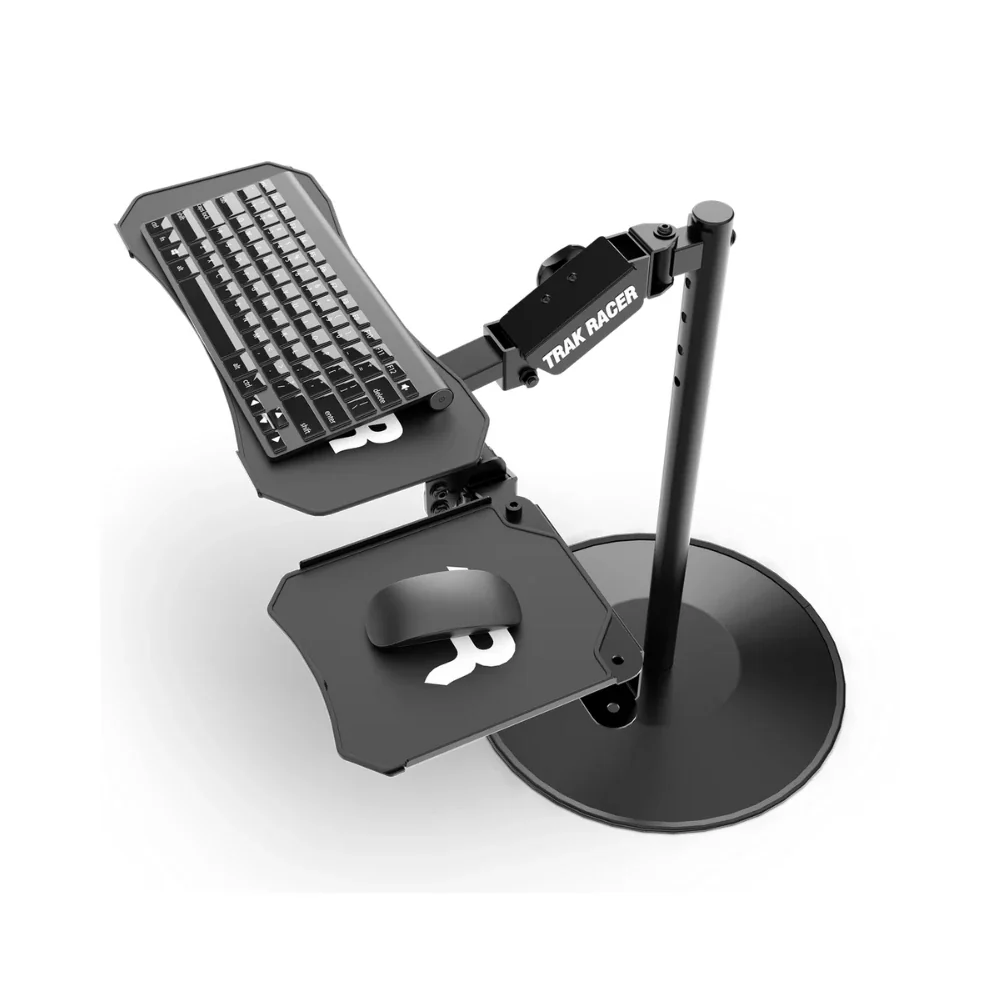 Adjustable Free-Standing Keyboard and Mouse Tray