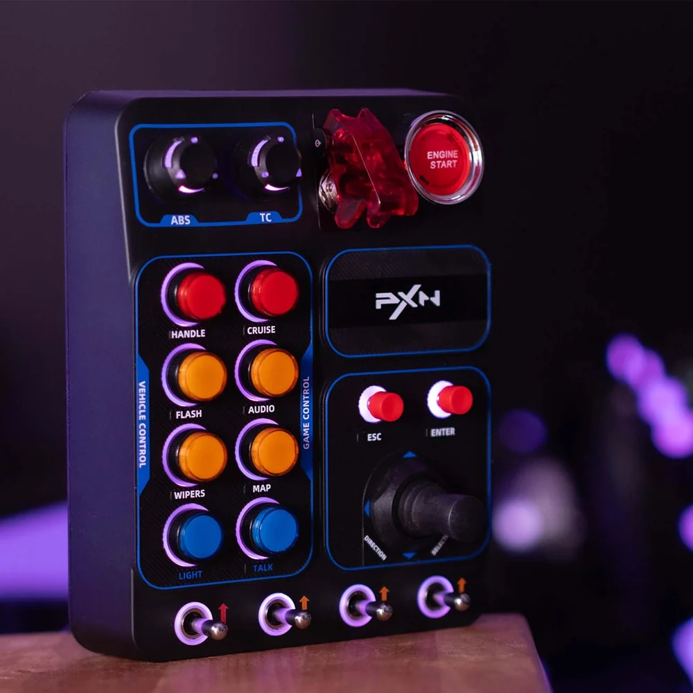 PXN CB1 Programmable Control Box Black For PC - Image 10