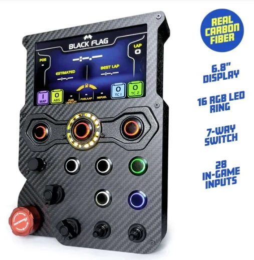 Racebox GT-LM Carbon Fiber sim racing Button Box - Image 2