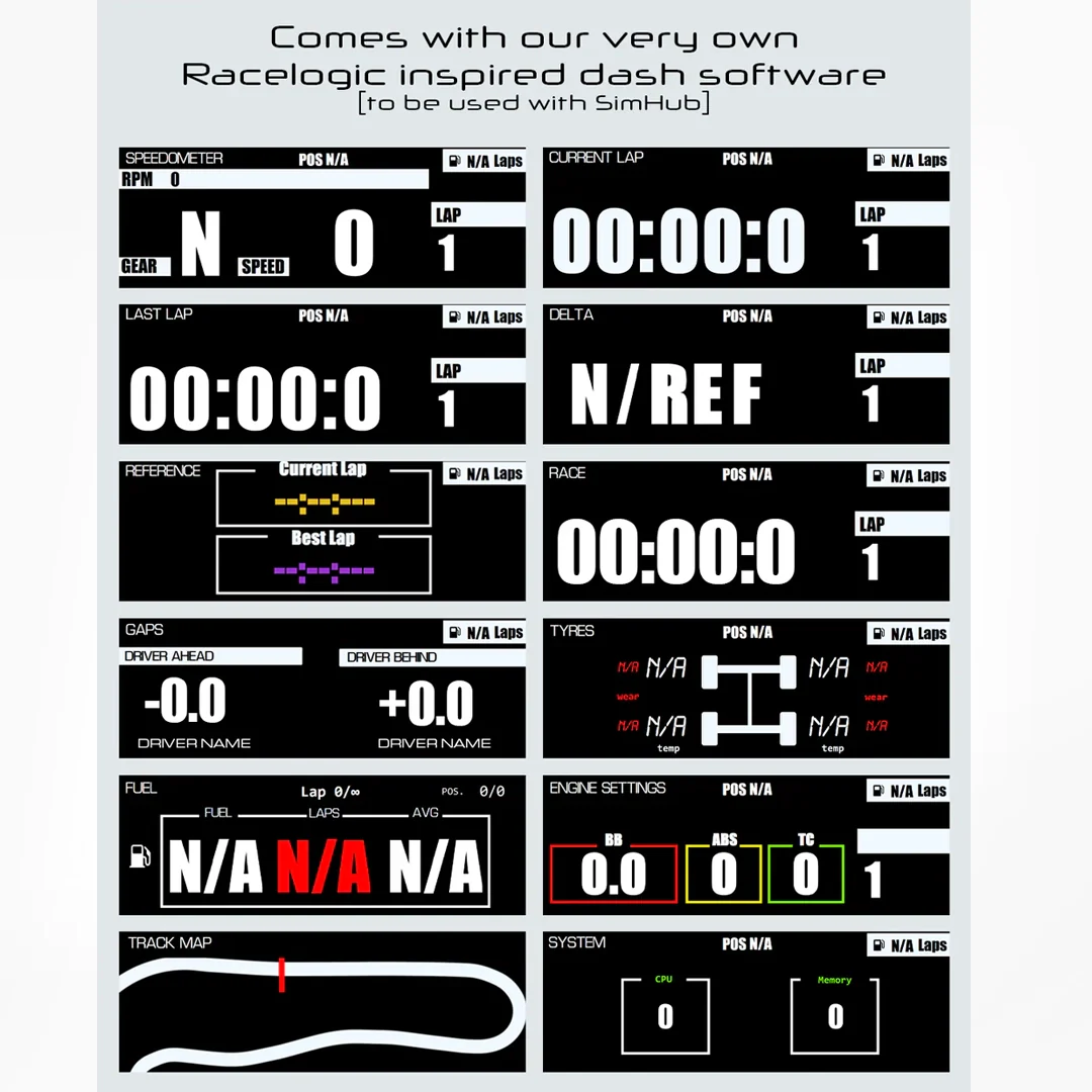 Racelogic-Style 4" Digital Lap Timer - Image 4