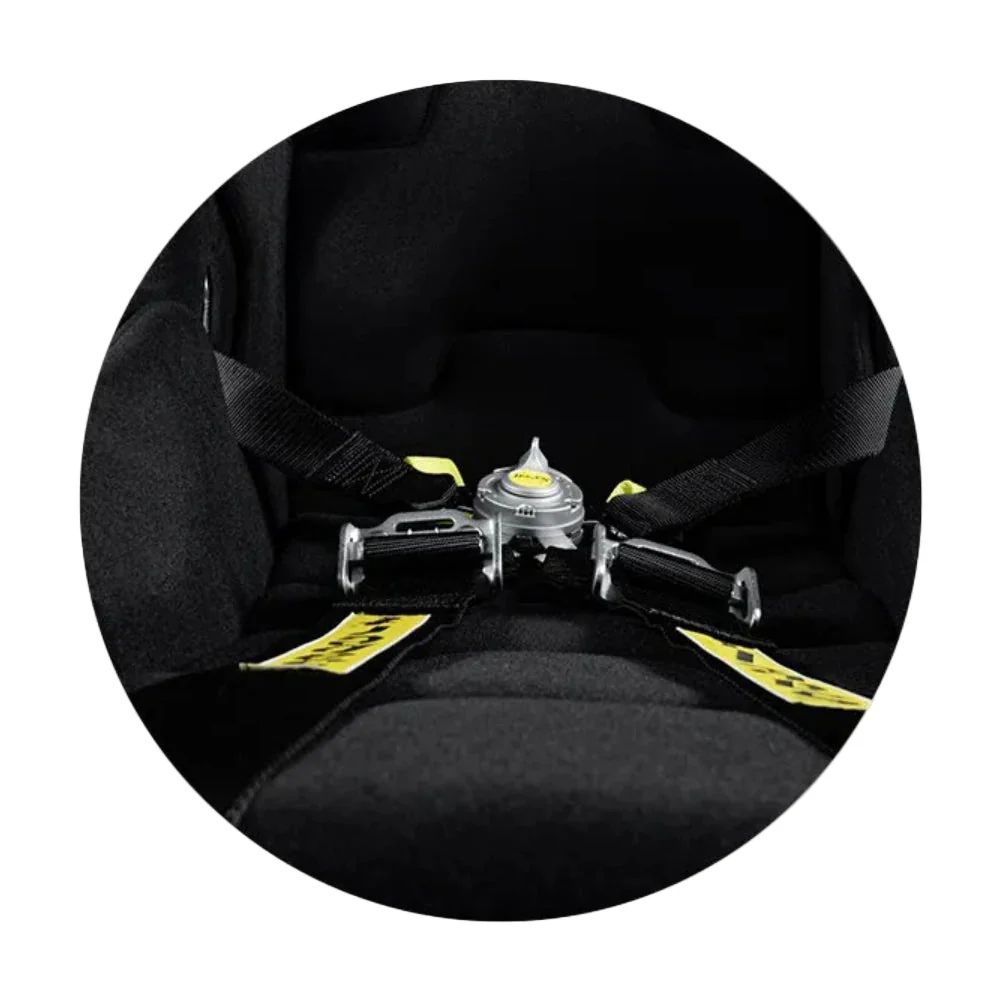Sabelt Sim Racing Sim Seatbelt | Deep Black - Image 2