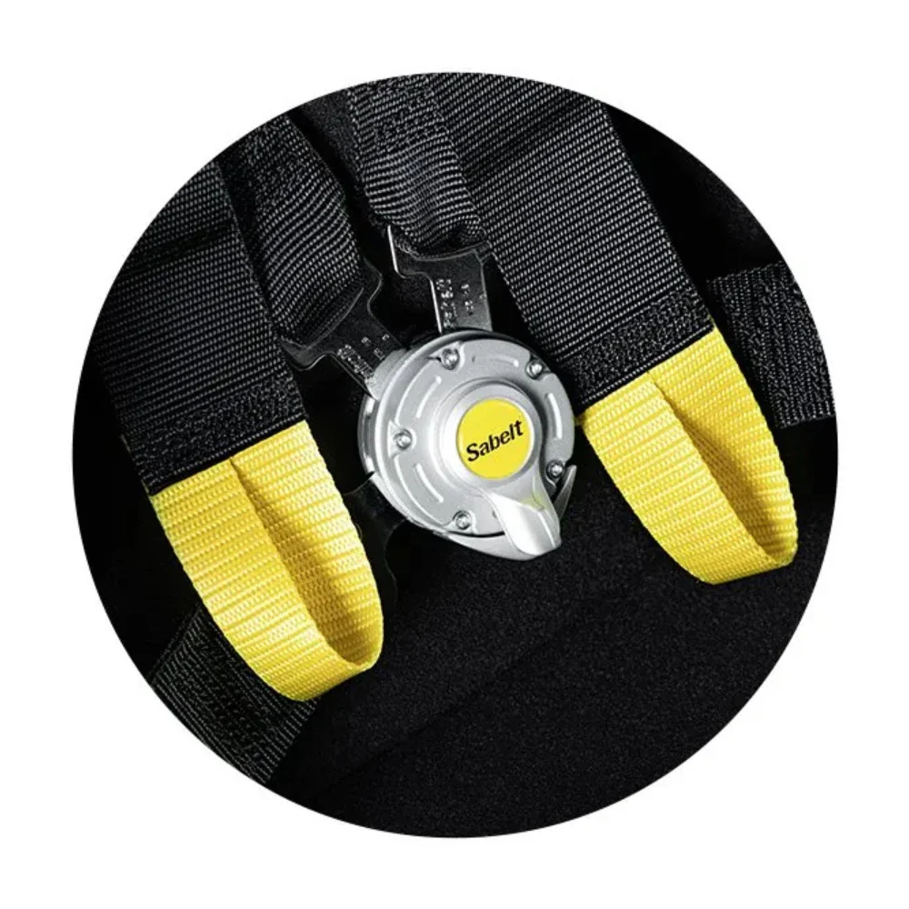 Sabelt Sim Racing Sim Seatbelt | Deep Black - Image 3