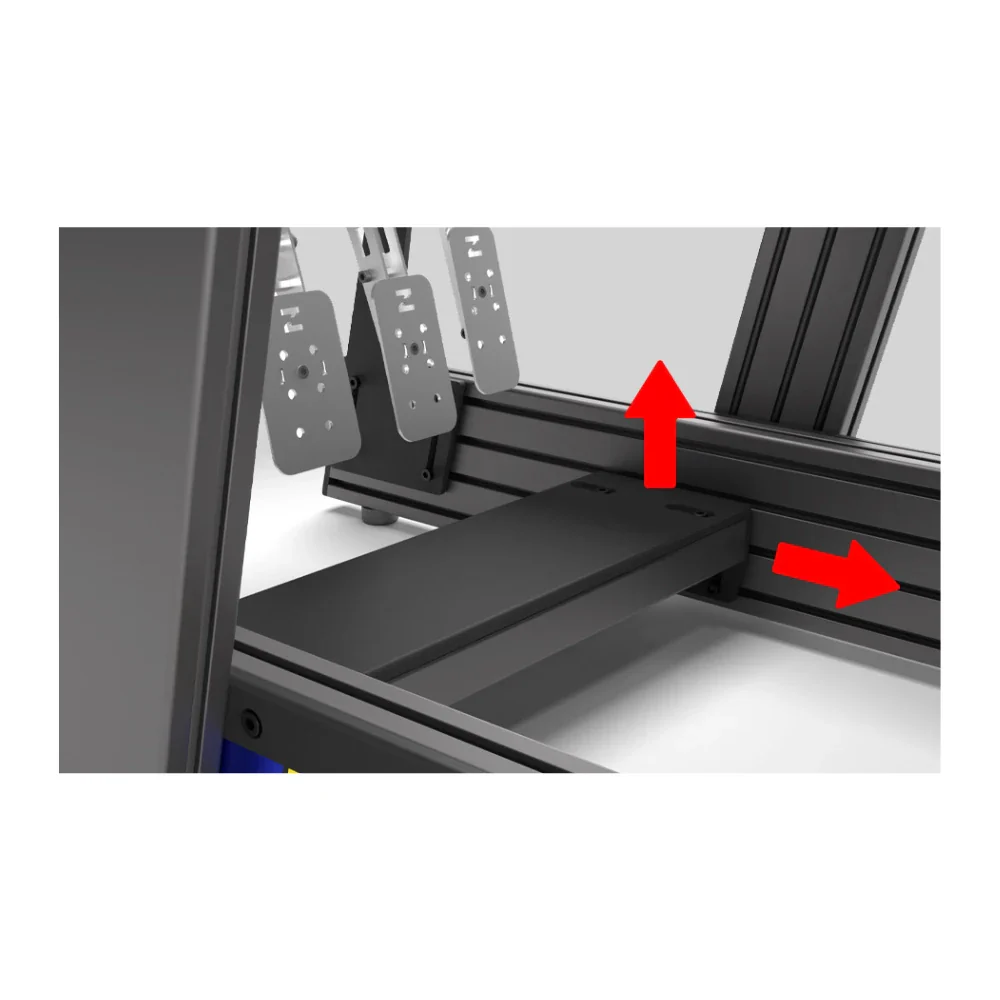Sabelt Sim Racing Pedal Heel Rest EVO I - Image 3