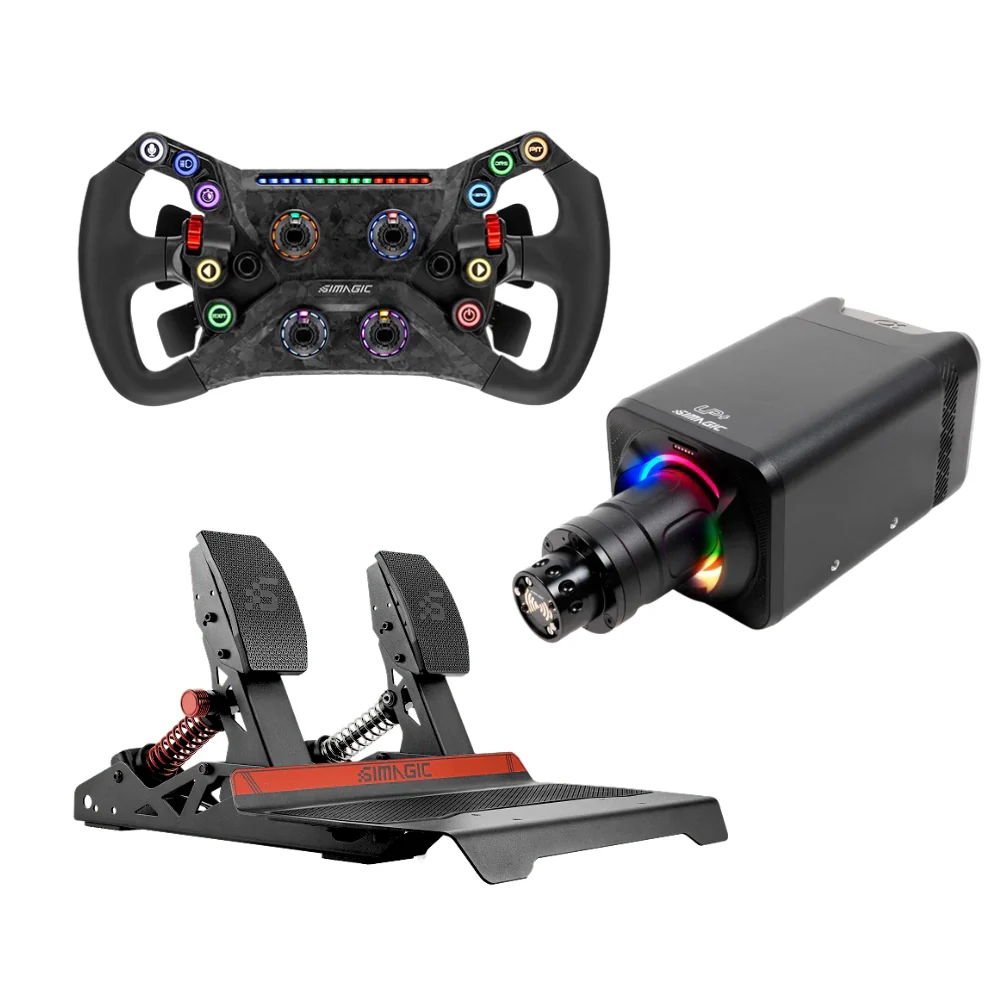 Simagic Entry Bundle | GTNeo + Alpha Evo Sport + P700 Pedals