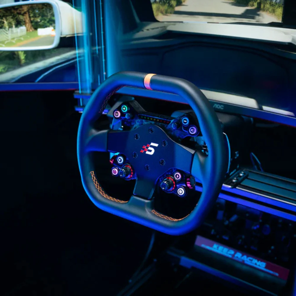 Simagic Neo X-310G | GT Style Leather Wheel - Image 4