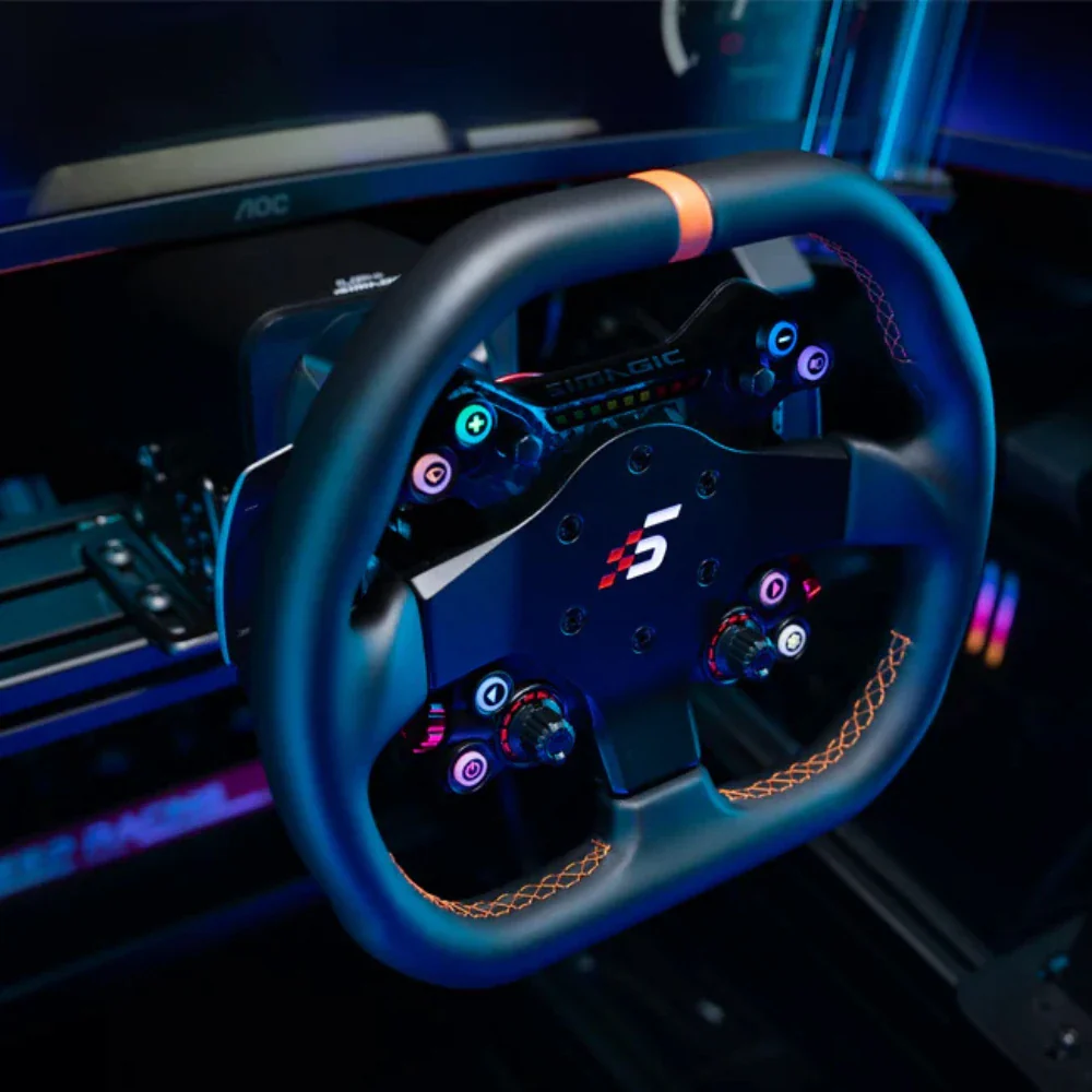 Simagic Neo X-310G | GT Style Leather Wheel - Image 5