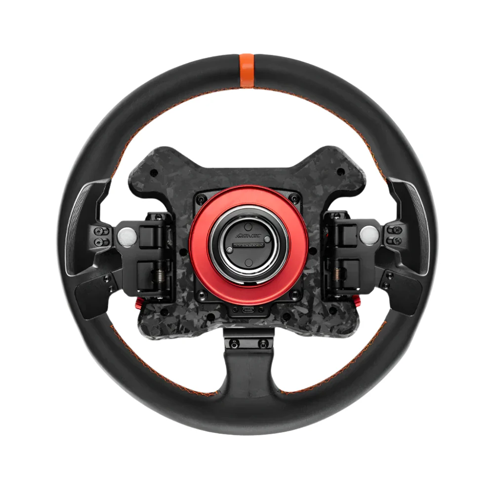 Simagic Neo X-330T | Round Leather All Purpose Wheel - Image 2