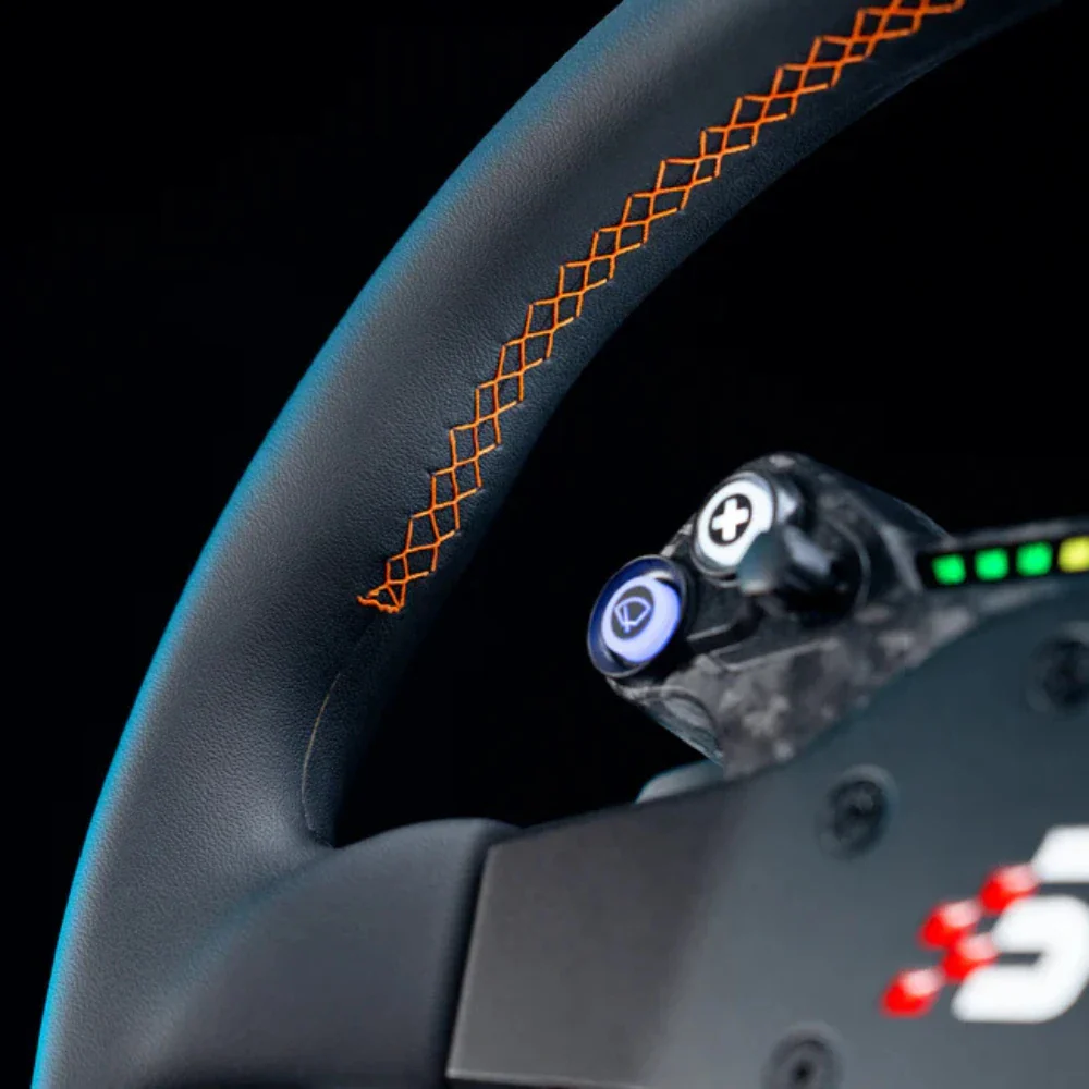 Simagic Neo X-330T | Round Leather All Purpose Wheel - Image 4