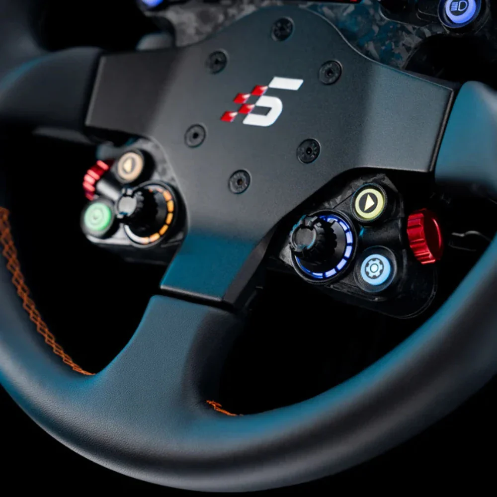 Simagic Neo X-330T | Round Leather All Purpose Wheel - Image 5