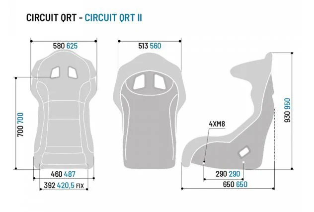 Sparco Racing Seat QRT CIRCUIT - Image 6