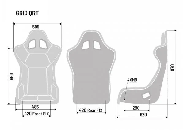 Sparco Racing Seat QRT GRID-Q - Image 7