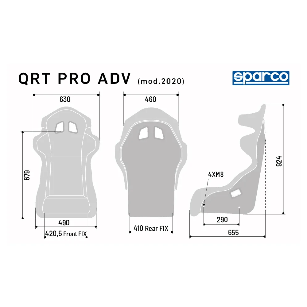 Sparco Racing Seat QRT PRO ADV - Image 7