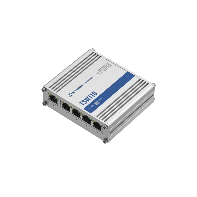 Teltonika TSW110 5 Port Gigabit Switch (Simucube Link Hub Expansion Switch)