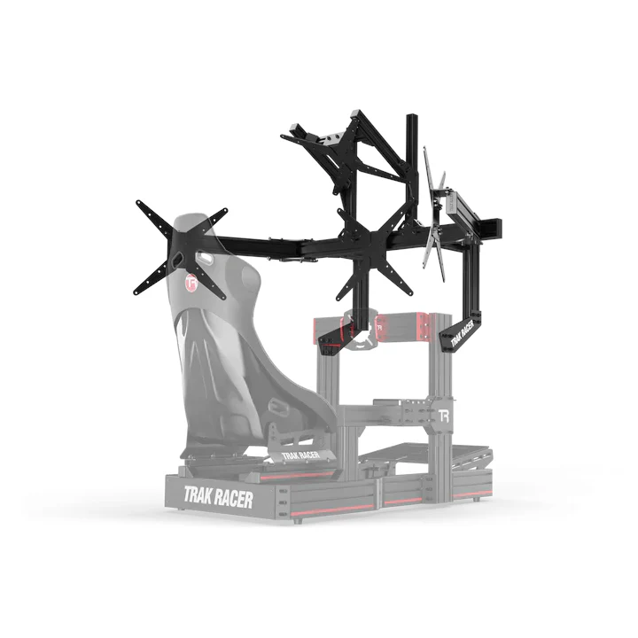 Trak Racer Large Cockpit-Mounted Quad Monitor Stand - 1200mm / 47.25" Wide - Image 2