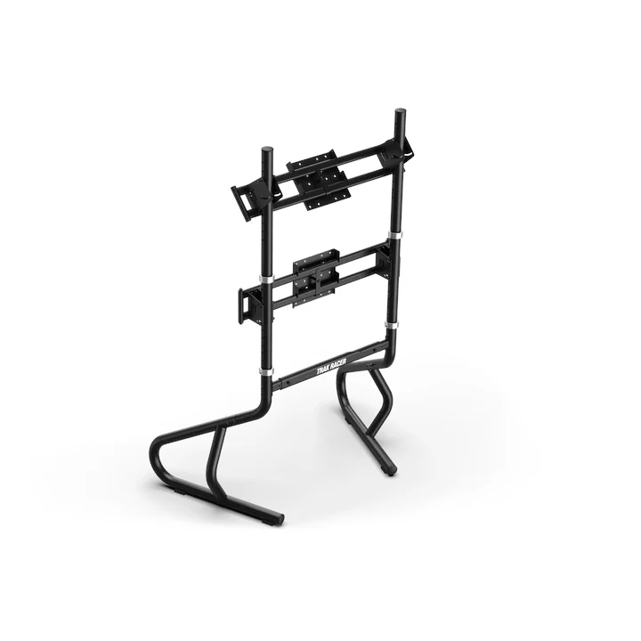 Trak Racer Freestanding Dual Monitor Stand (2" Tubular) - up to 80" Display - Image 3