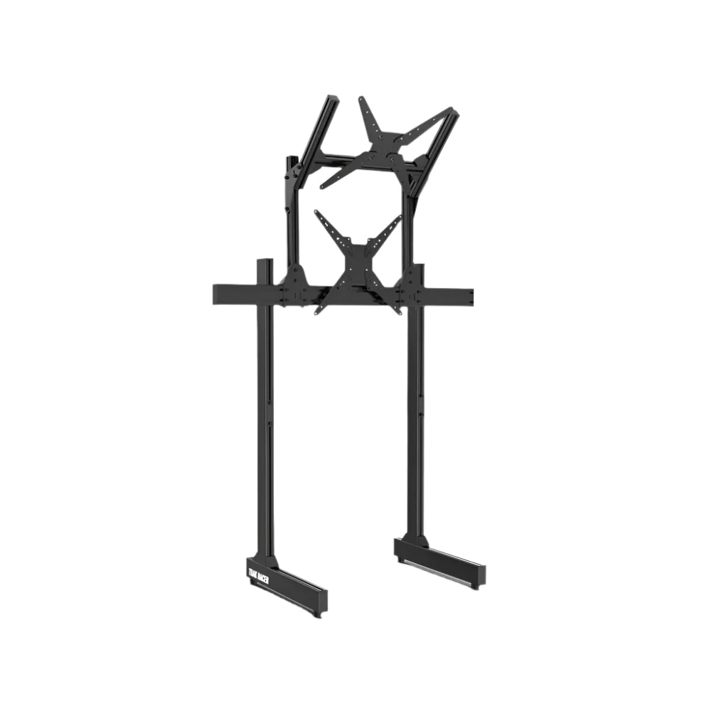 Trak Racer Large Freestanding Dual Monitor Stand - 1200mm / 47.25" Wide - Image 2