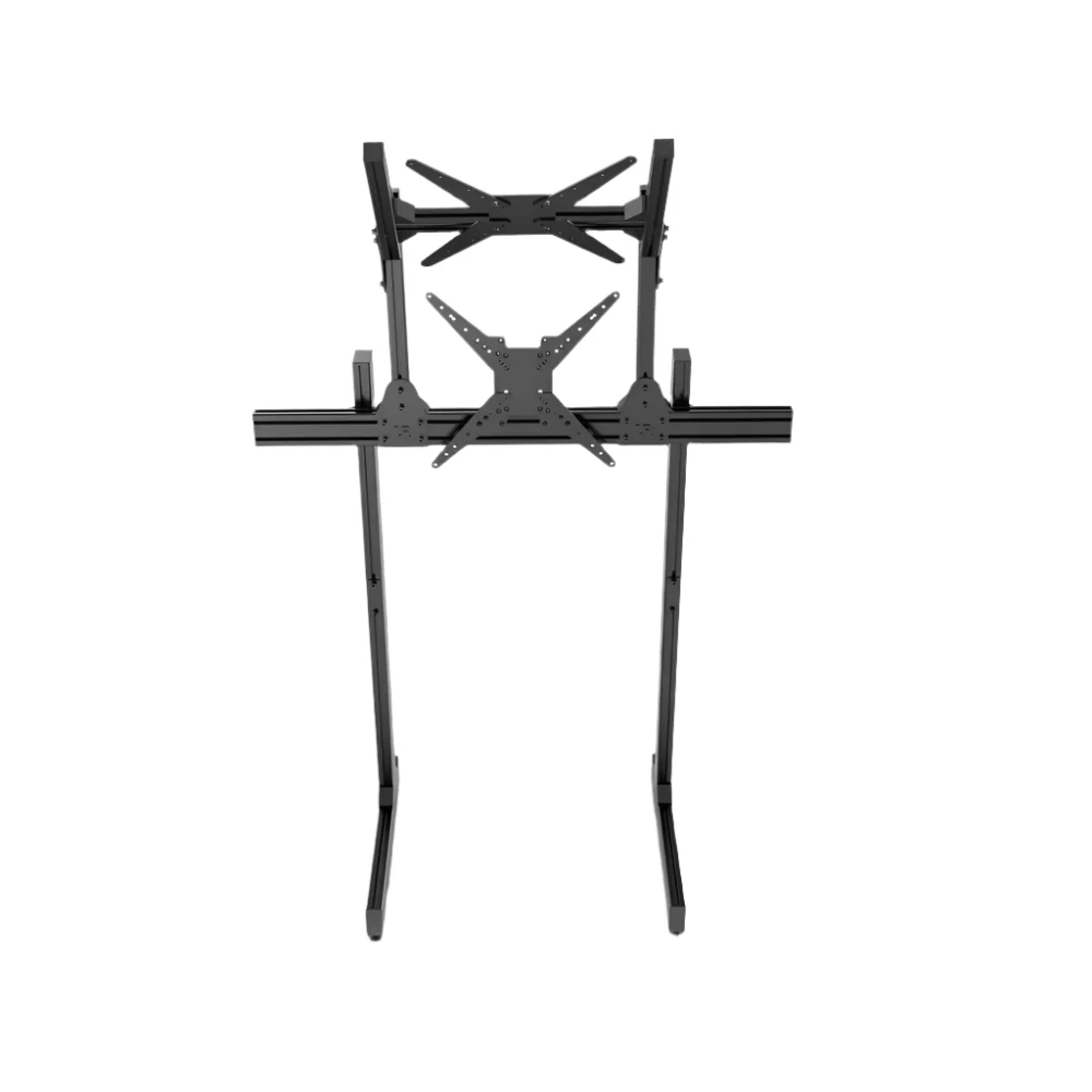 Trak Racer Large Freestanding Dual Monitor Stand - 1200mm / 47.25" Wide - Image 3