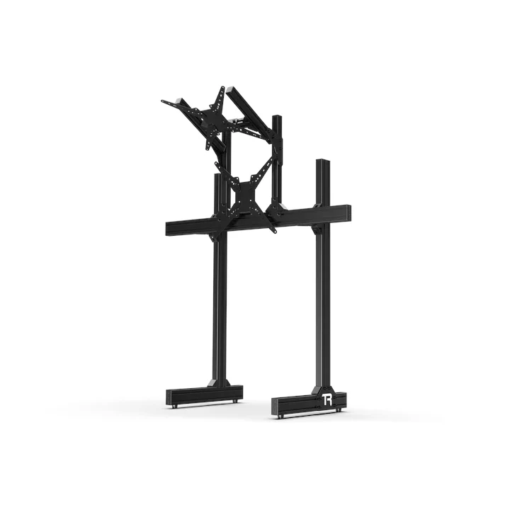Trak Racer Large Freestanding Dual Monitor Stand - 1200mm / 47.25" Wide - Image 4