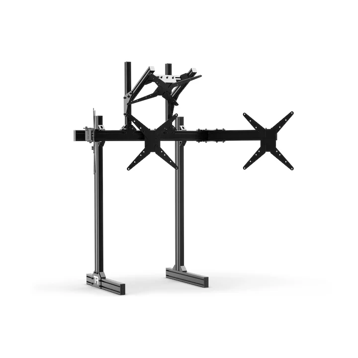 Trak Racer Large Freestanding Quad Monitor Stand - 1200mm / 47.25" Wide - Image 2