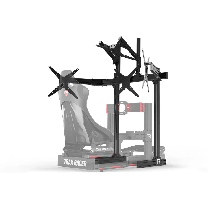 Trak Racer Large Freestanding Quad Monitor Stand - 1200mm / 47.25" Wide - Image 3