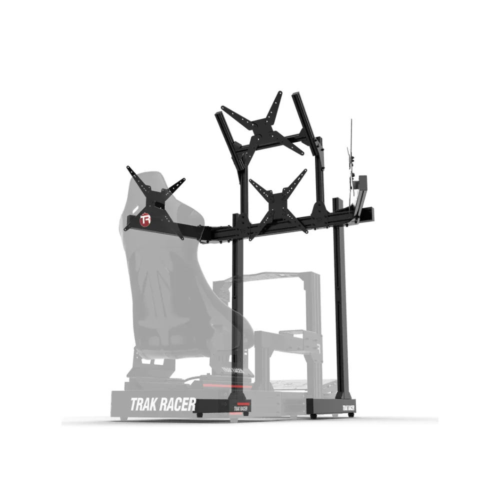 Trak Racer Large Freestanding Quad Monitor Stand - 1200mm / 47.25" Wide - Image 6