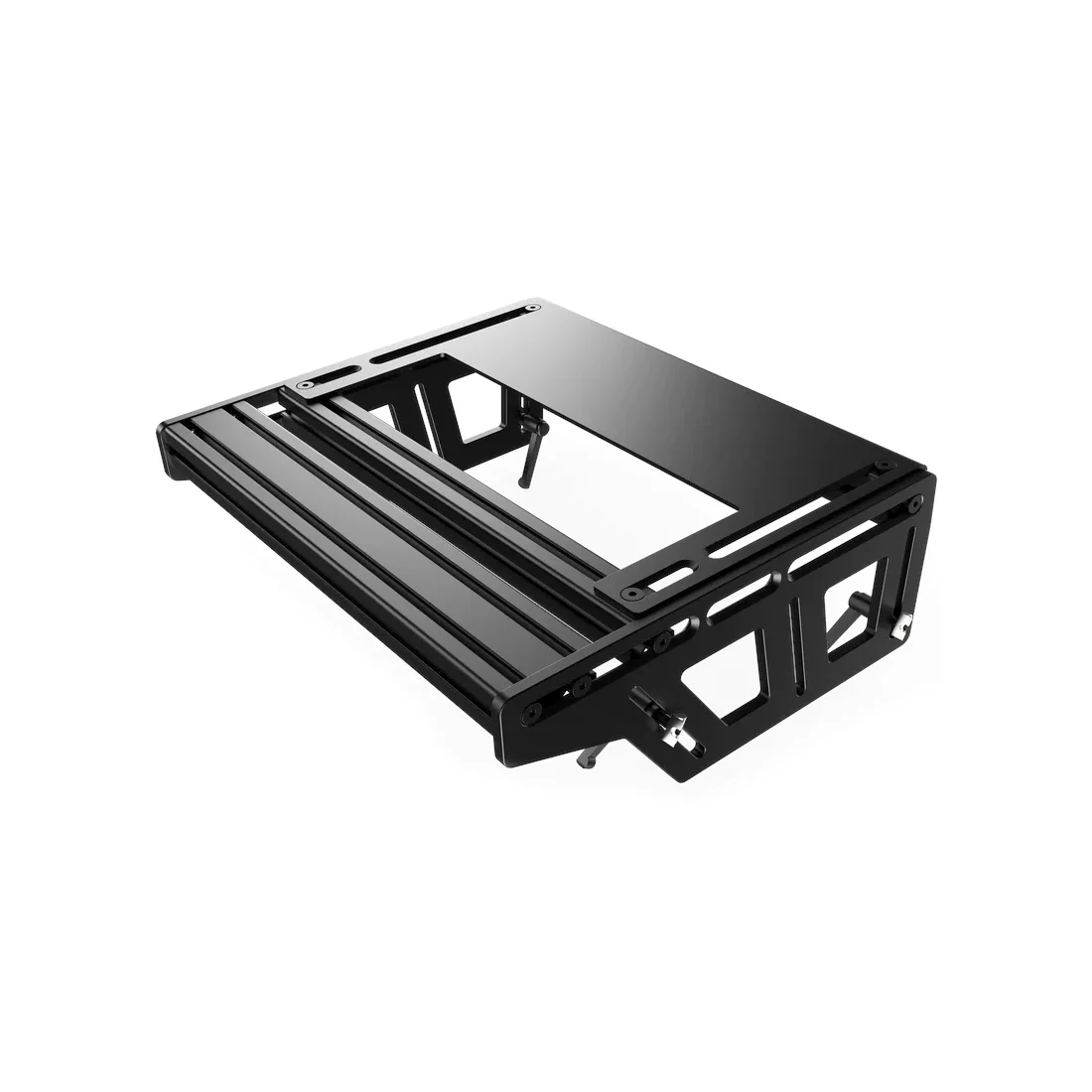 Trak Racer Universal TR-One Pedal Mounting System including Mounting Profile and Heel Rest - Image 2