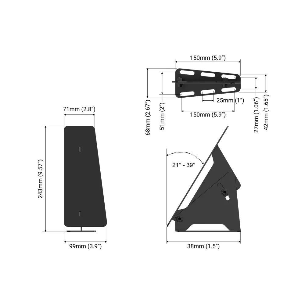 Universal Sim Racing Footrest - Image 3
