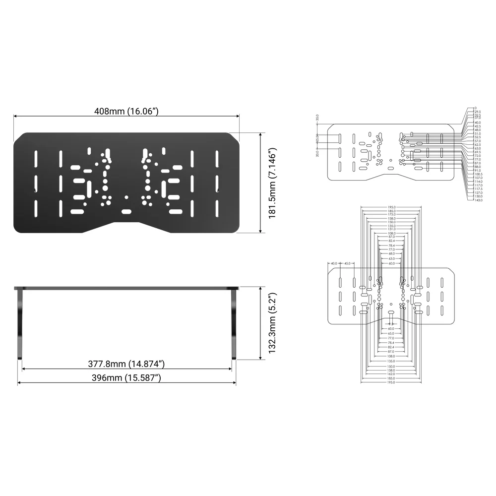 Universal Wheel Deck/Plate for Alpine Racing TRX - Image 3
